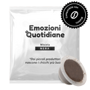 CAPSULE BIALETTI COMPATIBILI CAFFÉ EMOZIONI QUOTIDIANE NERA BOX 100 PZ
