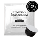 CAPSULE DOLCE GUSTO COMPATIBILI CAFFÉ EMOZIONI QUOTIDIANE NERA BOX 100 PZ