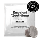 CAPSULE NESPRESSO COMPATIBILI CAFFÉ EMOZIONI QUOTIDIANE NERA BOX 100 PZ