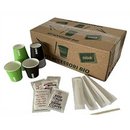 KIT ACCESSORI CAFFE' BIO CARTA DA 150 PZ